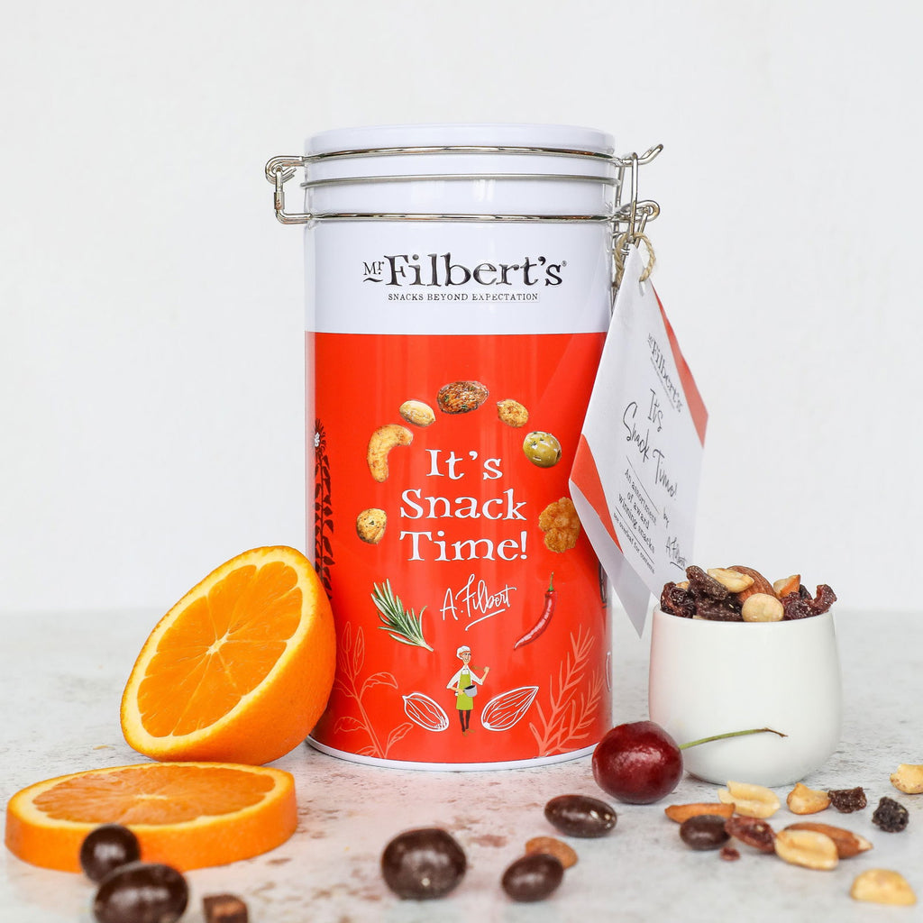 It's Snack Time! Gifting Tin Large - Mr Filbert's Fine Foods